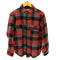 メルトン melton 60S WOOL ウールバッファローチェックシャツ メンズ FREE
